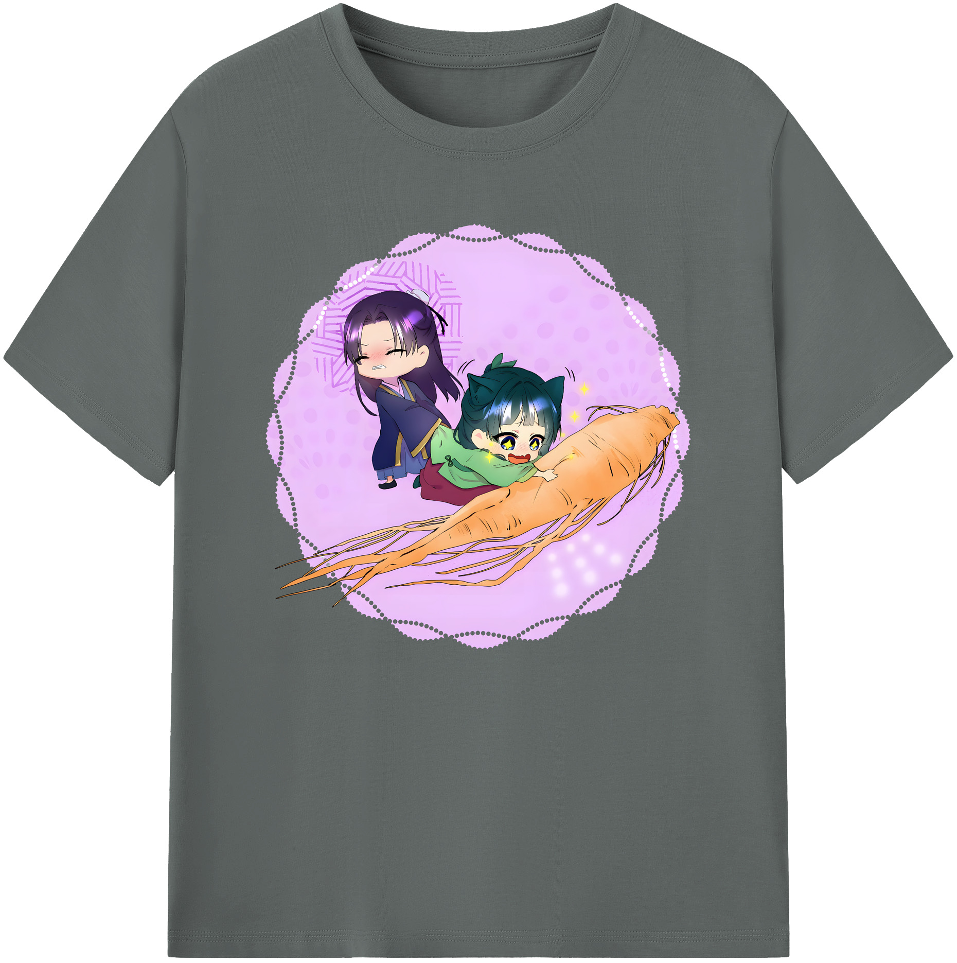 （画像用） 薬屋のひとりごと The Apothecary Diaries 綿100％ メンズ半袖Tシャツ｜肌触りやわらか＆通気性